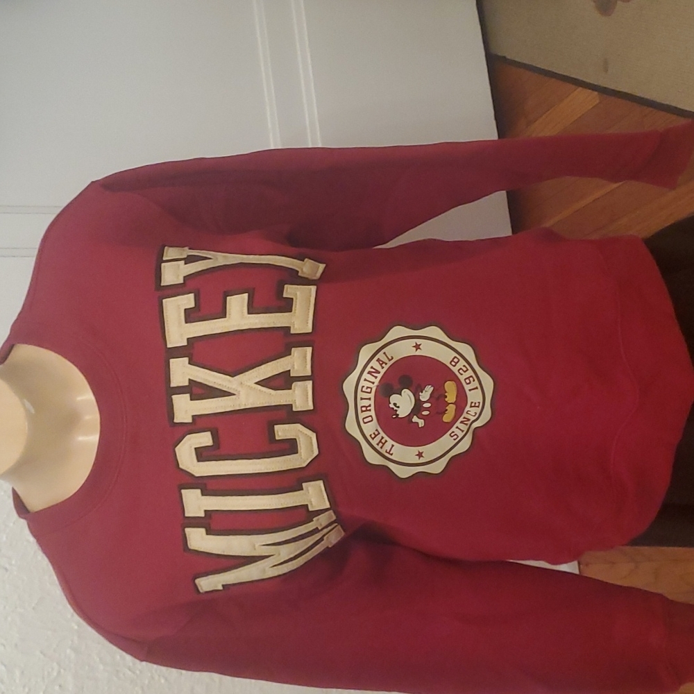 Disney Store Mickey Mouse Crewneck Sweatshirt